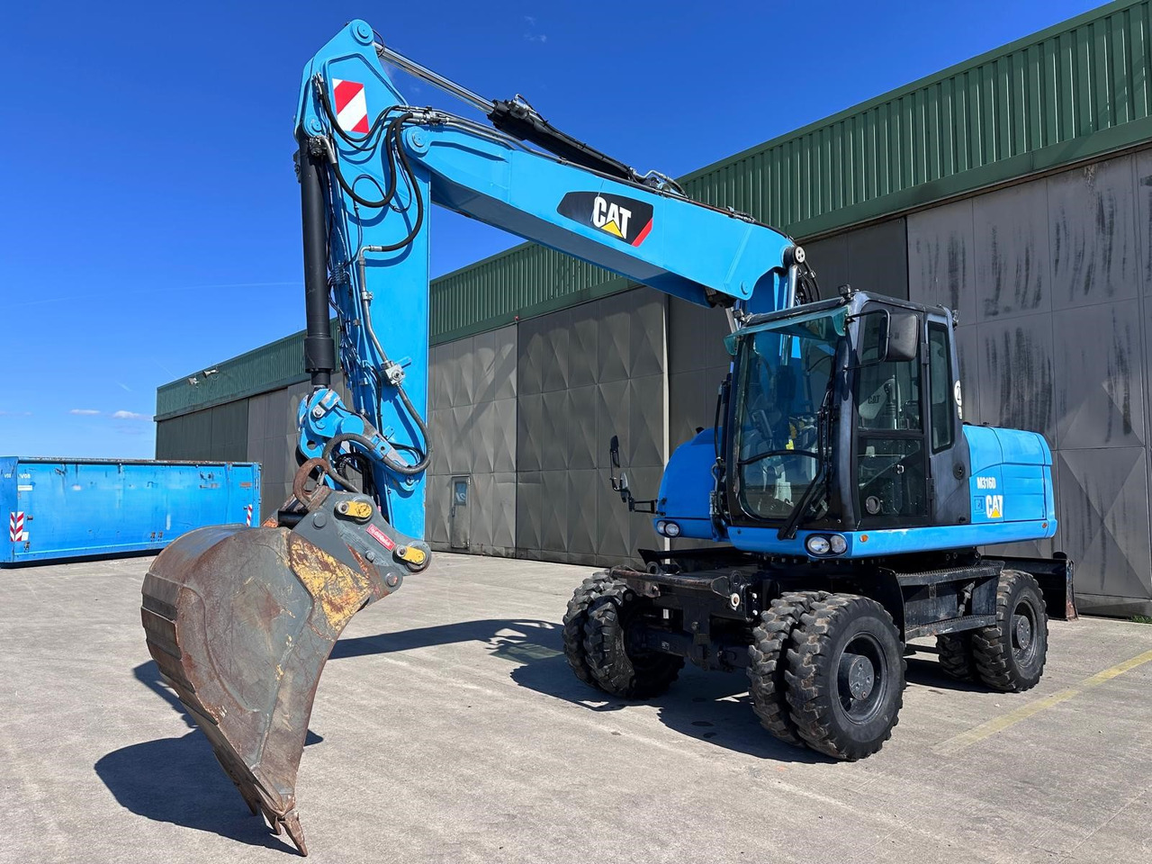 CATERPILLAR M 316 D Oil Quick OQ 65 Deutsche Maschine Top ! - Колесен багер: снимка 1 CATERPILLAR M 316 D Oil Quick OQ 65 Deutsche Maschine Top ! - Колесен багер: снимка 1