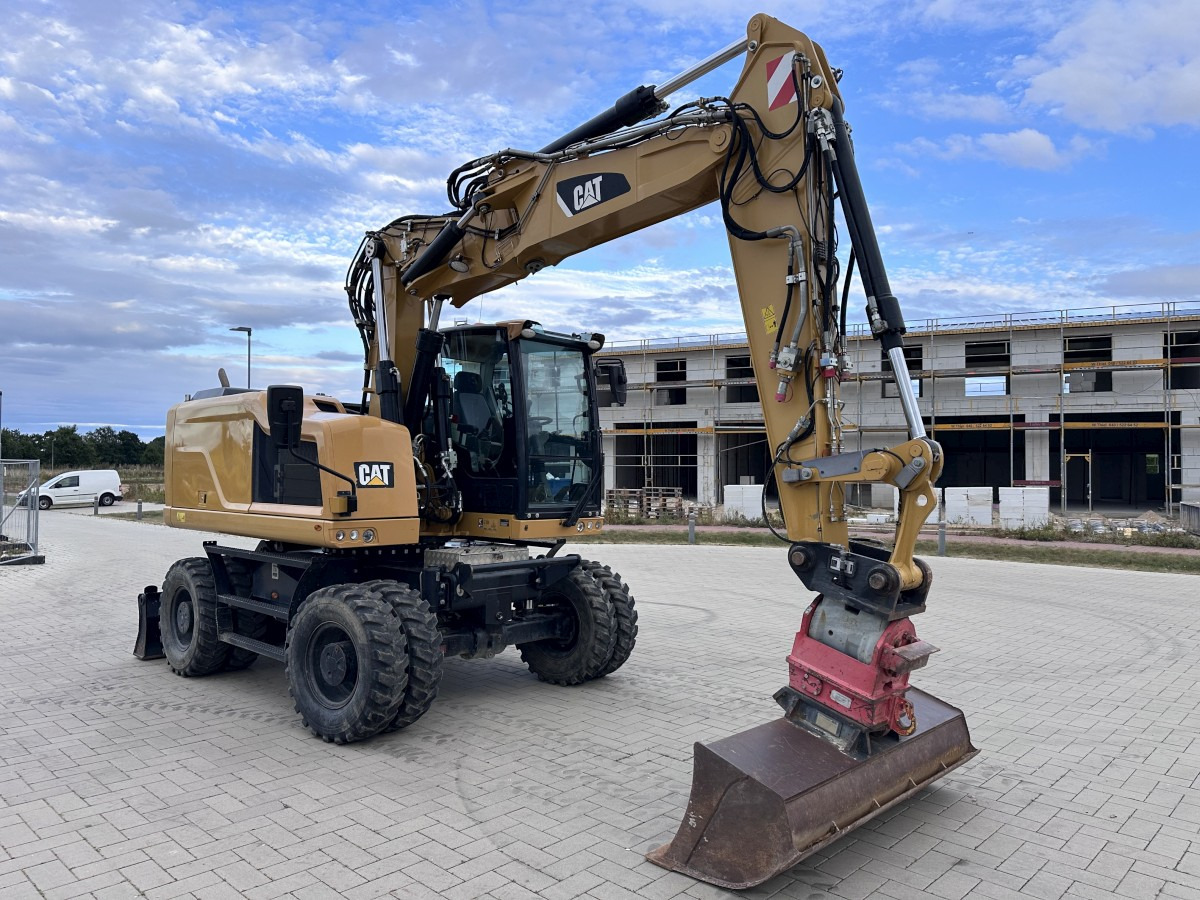CATERPILLAR M 318 F Offset boom Deutsche Maschine Top ! - Колесен багер: снимка 4 CATERPILLAR M 318 F Offset boom Deutsche Maschine Top ! - Колесен багер: снимка 4