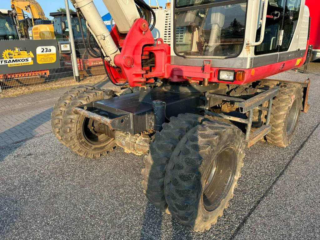 Колесен багер Takeuchi TB 175 W 8,7 ton. Klima Turbo 77 PS: снимка 12