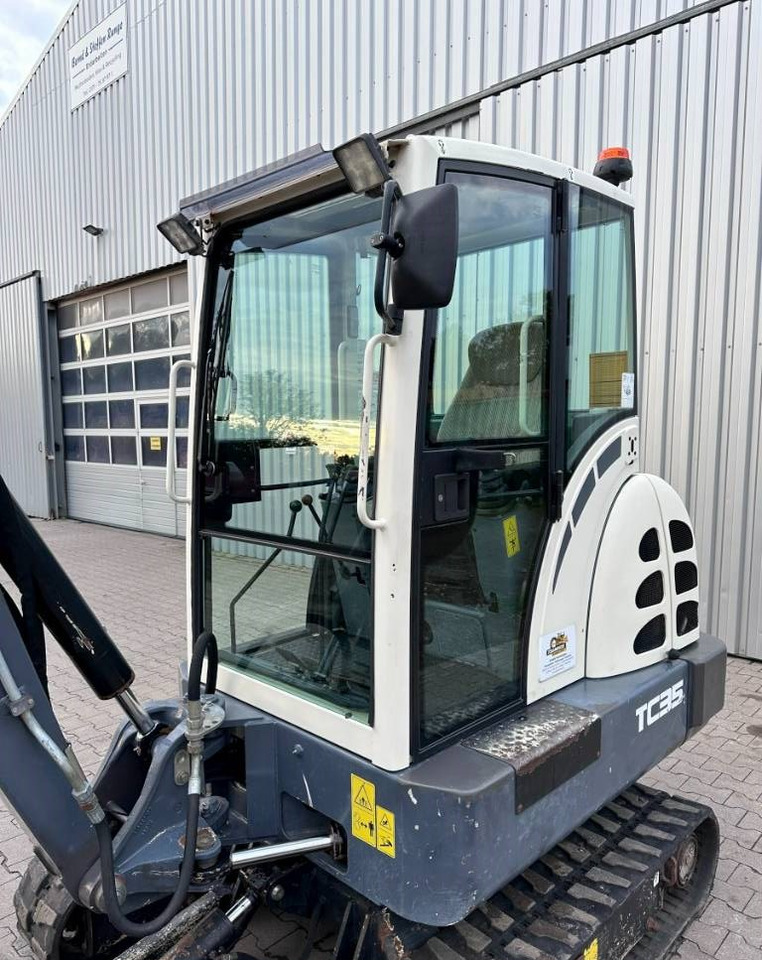 Мини багер Terex TC 35 mit 3 Löffel: снимка 7