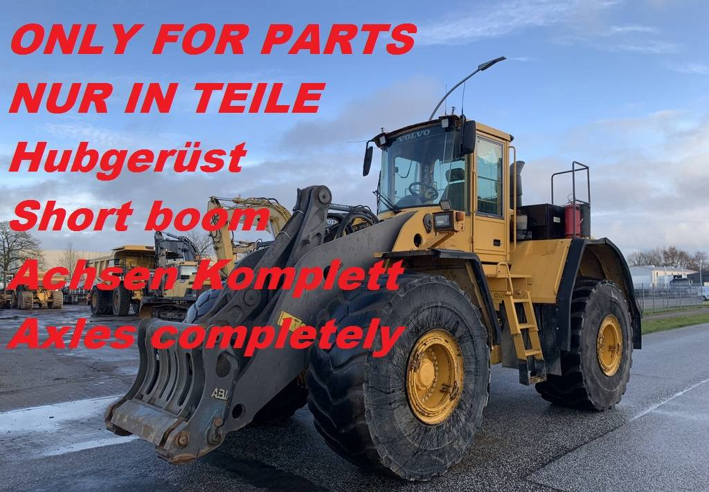Volvo L220 E-F Achse - Axle - Hubgerüst - short boom - Колесен товарач: снимка 1 Volvo L220 E-F Achse - Axle - Hubgerüst - short boom - Колесен товарач: снимка 1