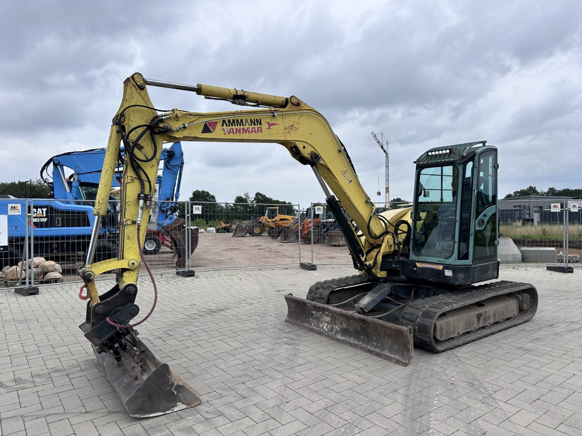 YANMAR Vio 75 Top Zustand German machine ! ! ! - Мини багер: снимка 3 YANMAR Vio 75 Top Zustand German machine ! ! ! - Мини багер: снимка 3