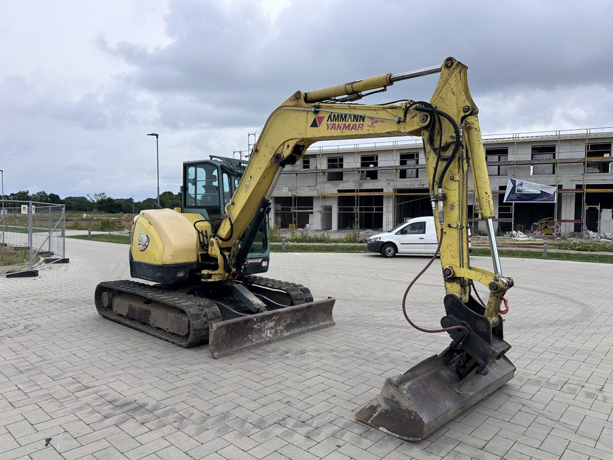 YANMAR Vio 75 Top Zustand German machine ! ! ! - Мини багер: снимка 4 YANMAR Vio 75 Top Zustand German machine ! ! ! - Мини багер: снимка 4