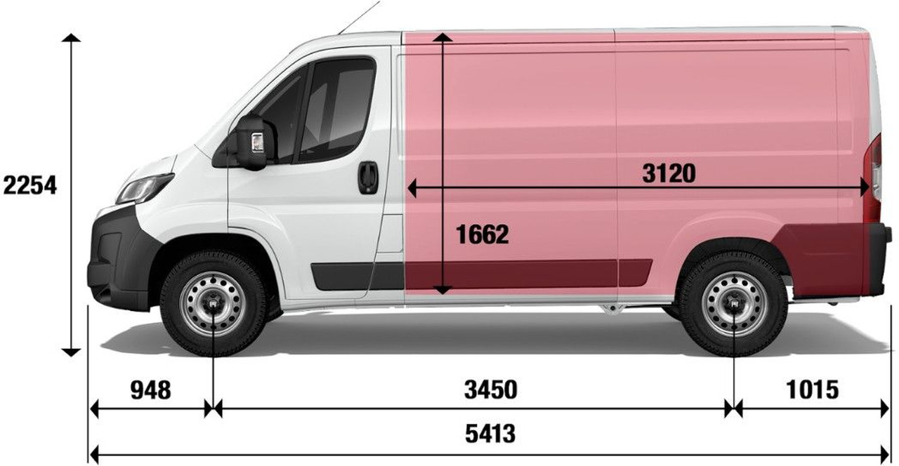 Малък ван Fiat Ducato  30L L2H1 120 Kastenwagen 2025: снимка 6