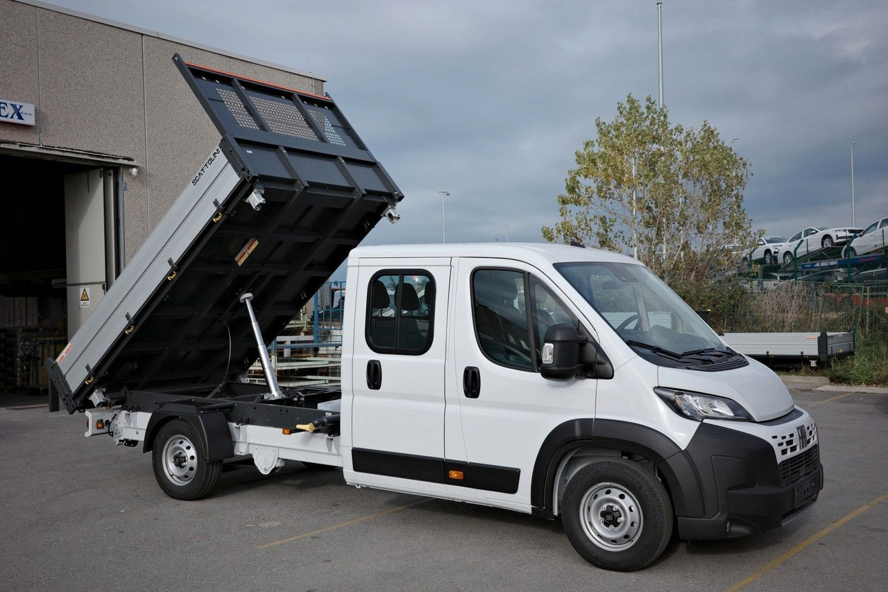Fiat Ducato 35H Cabinato L4 DoKa 3-Seiten-Kipper 140 - Бус самосвал, Бус с двойна кабина: снимка 5 Fiat Ducato 35H Cabinato L4 DoKa 3-Seiten-Kipper 140 - Бус самосвал, Бус с двойна кабина: снимка 5