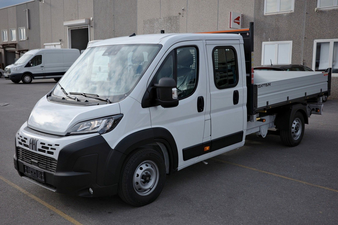 Fiat Ducato 35H Cabinato L4 DoKa 3-Seiten-Kipper 140 - Бус самосвал, Бус с двойна кабина: снимка 1 Fiat Ducato 35H Cabinato L4 DoKa 3-Seiten-Kipper 140 - Бус самосвал, Бус с двойна кабина: снимка 1