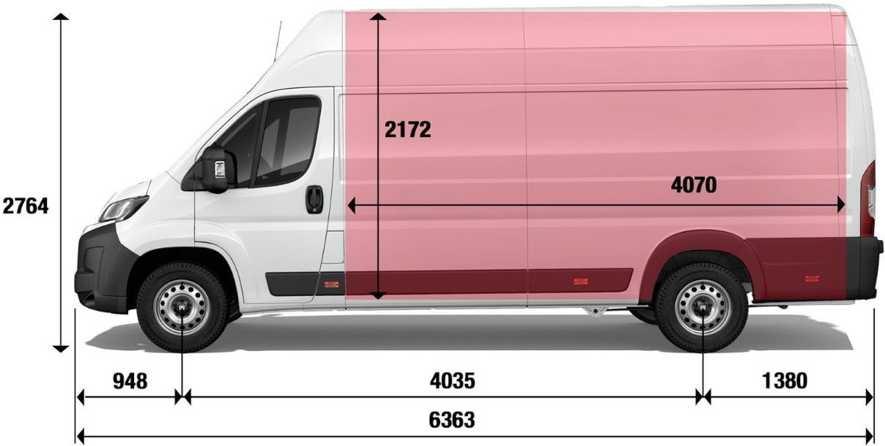 Товарен бус Fiat Ducato  35H L4H3 140 Kastenwagen 2025: снимка 6