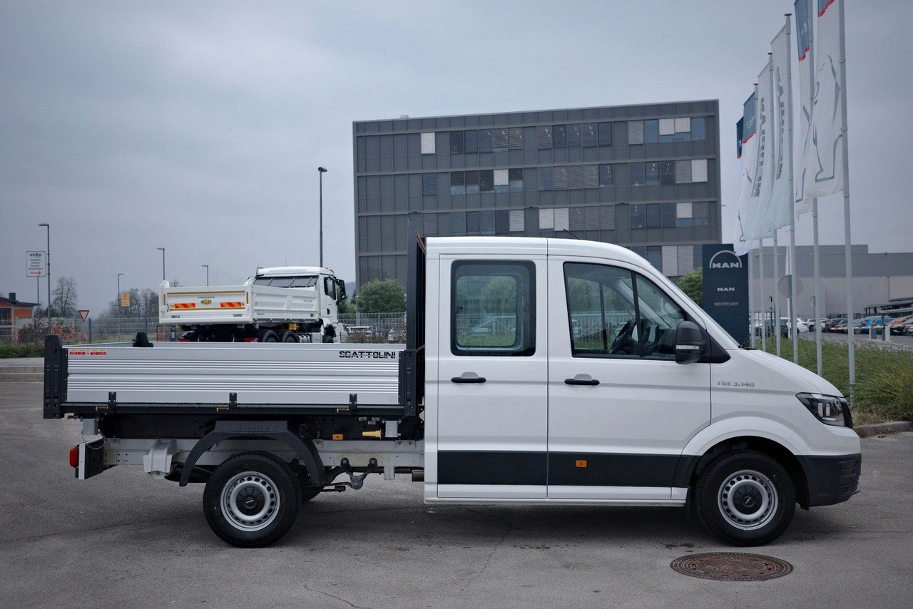 MAN TGE 3.140 L3 DoKa (3+4) 3-Seiten-Kipper - Бус самосвал, Бус с двойна кабина: снимка 3 MAN TGE 3.140 L3 DoKa (3+4) 3-Seiten-Kipper - Бус самосвал, Бус с двойна кабина: снимка 3