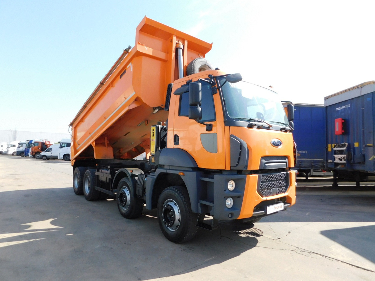 Ford 4142d 8x4 dcab e6 16s2230 - Самосвал камион: снимка 2 Ford 4142d 8x4 dcab e6 16s2230 - Самосвал камион: снимка 2