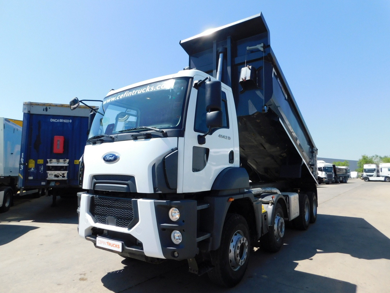 Ford 4142d 8x4 dcab e6 16s2230 - Самосвал камион: снимка 1 Ford 4142d 8x4 dcab e6 16s2230 - Самосвал камион: снимка 1