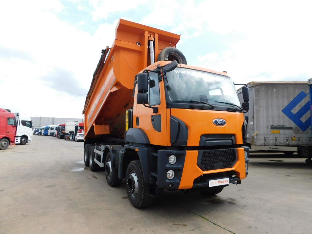 Ford 4142d 8x4 dcab e6 16s2230 - Самосвал камион: снимка 2 Ford 4142d 8x4 dcab e6 16s2230 - Самосвал камион: снимка 2
