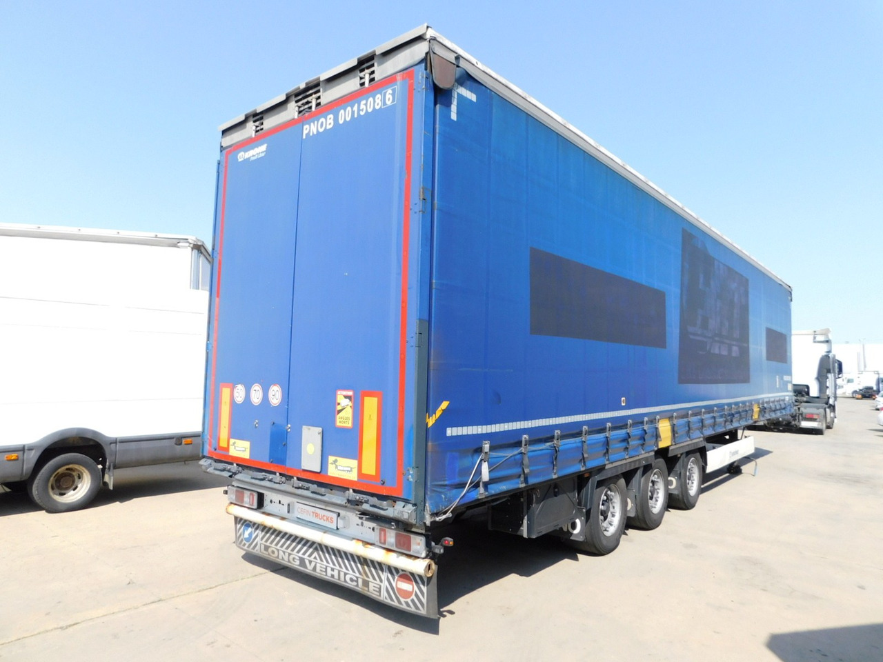 Krone Sd da06clnf - Брезентово полуремарке: снимка 3 Krone Sd da06clnf - Брезентово полуремарке: снимка 3