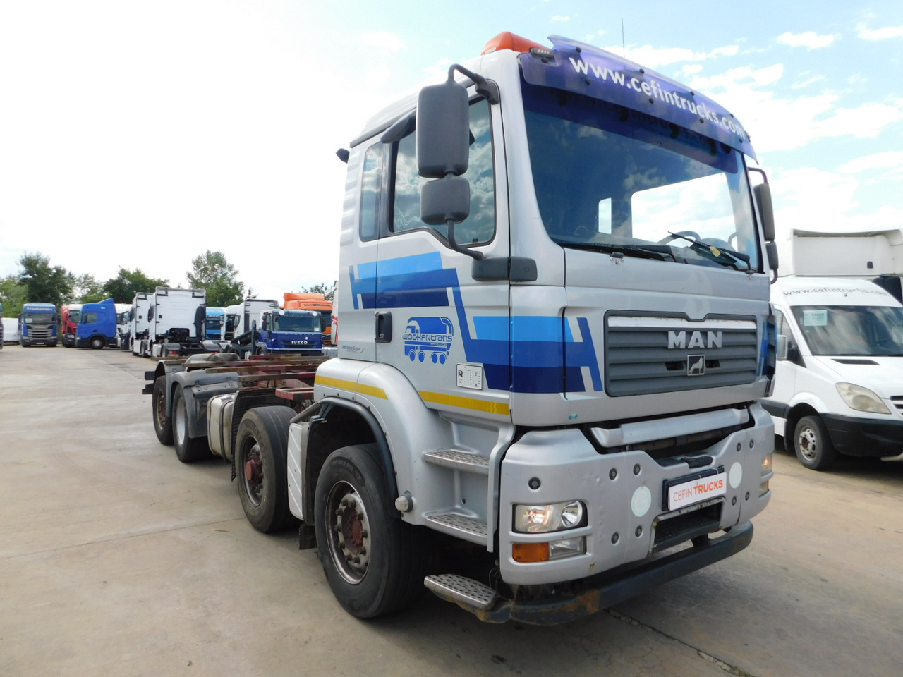 Man Tga35440 - Контейнеровоз/ Сменна каросерия камион: снимка 2 Man Tga35440 - Контейнеровоз/ Сменна каросерия камион: снимка 2