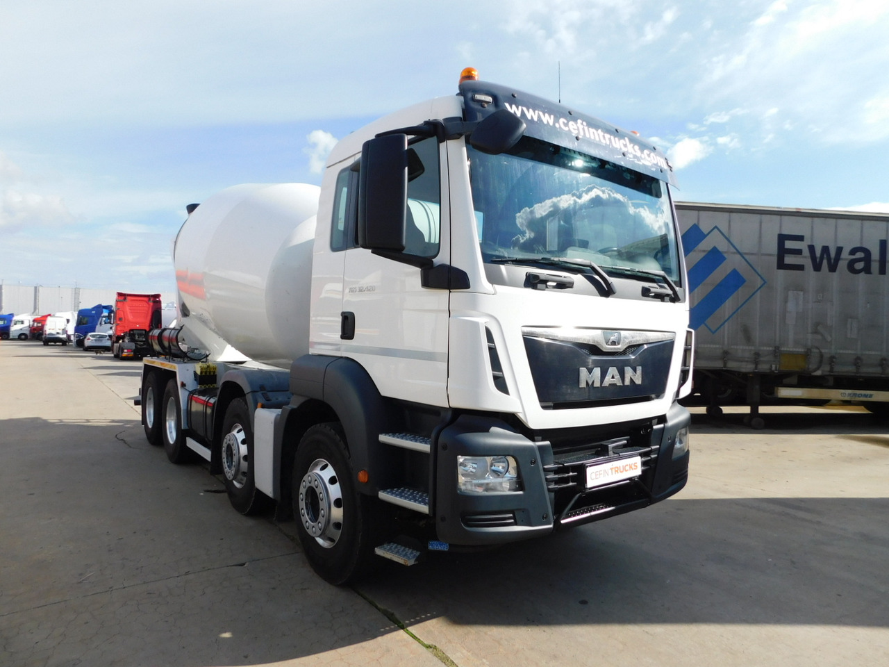 Man Tgs 32420 - Бетоновоз: снимка 2 Man Tgs 32420 - Бетоновоз: снимка 2