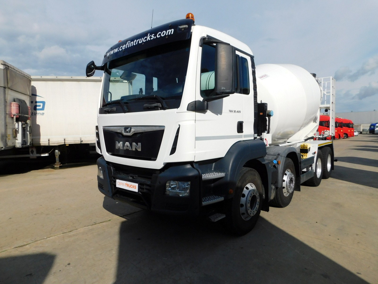 Man Tgs 32420 - Бетоновоз: снимка 1 Man Tgs 32420 - Бетоновоз: снимка 1