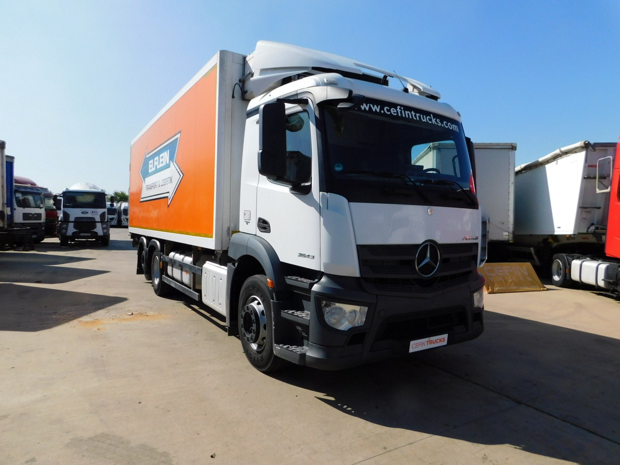 Mercedes Antos - Рефрижератор камион: снимка 2 Mercedes Antos - Рефрижератор камион: снимка 2