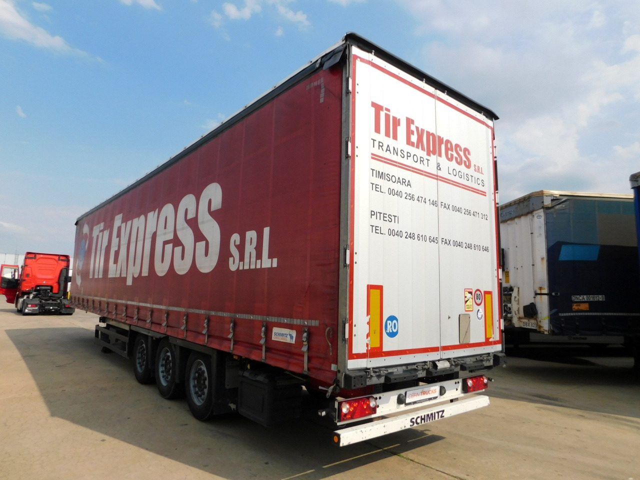 Schmitz Cargobull scbs3t - Брезентово полуремарке: снимка 4 Schmitz Cargobull scbs3t - Брезентово полуремарке: снимка 4