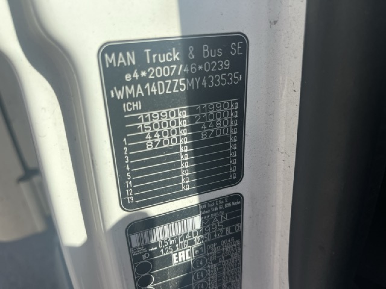 MAN TGL 12.250 4x2 BL Euro6 Klima AHK Luftfeder - Лекотоварен автомобил фургон: снимка 2 MAN TGL 12.250 4x2 BL Euro6 Klima AHK Luftfeder - Лекотоварен автомобил фургон: снимка 2