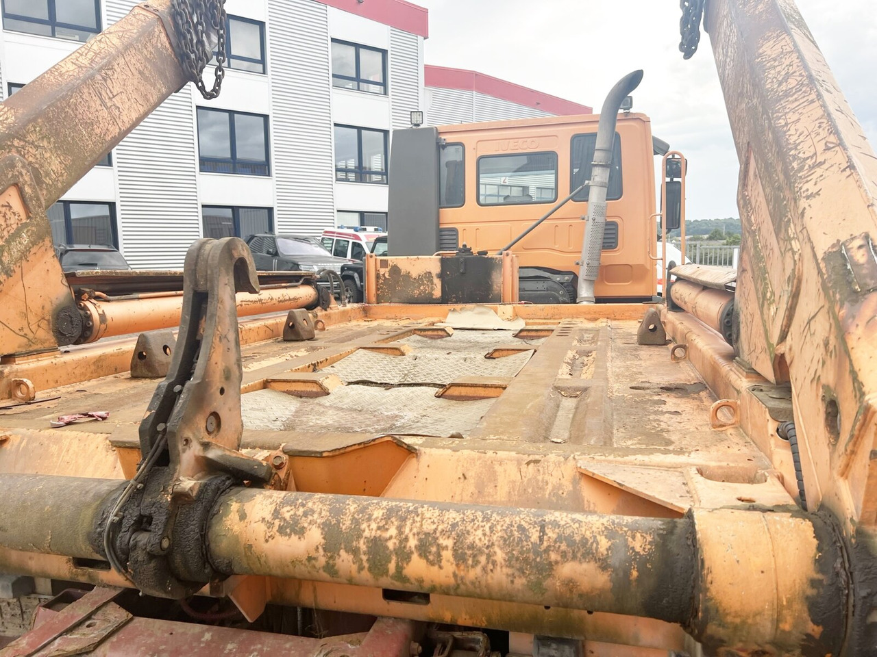 Мултилифт за контейнери камион 190 AD 35 4x2 190 AD 35 4x2, Meiller Tele-Absetzer: снимка 11