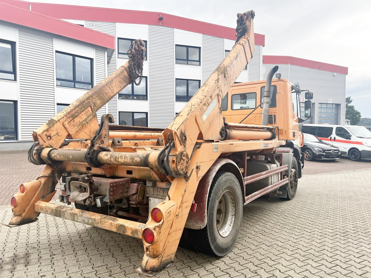 Мултилифт за контейнери камион 190 AD 35 4x2 190 AD 35 4x2, Meiller Tele-Absetzer: снимка 10