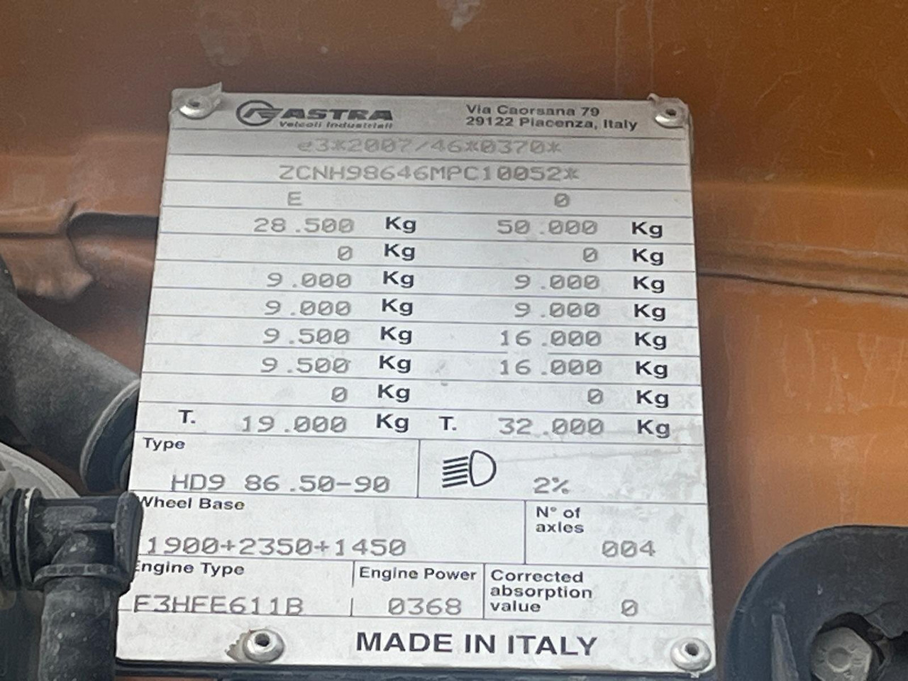 ASTRA HD9 86.50-90 8x6 ASTRA HD9 86.50-90 8x6, Unfallschaden, Cursor 13 - Шаси кабина: снимка 5 ASTRA HD9 86.50-90 8x6 ASTRA HD9 86.50-90 8x6, Unfallschaden, Cursor 13 - Шаси кабина: снимка 5