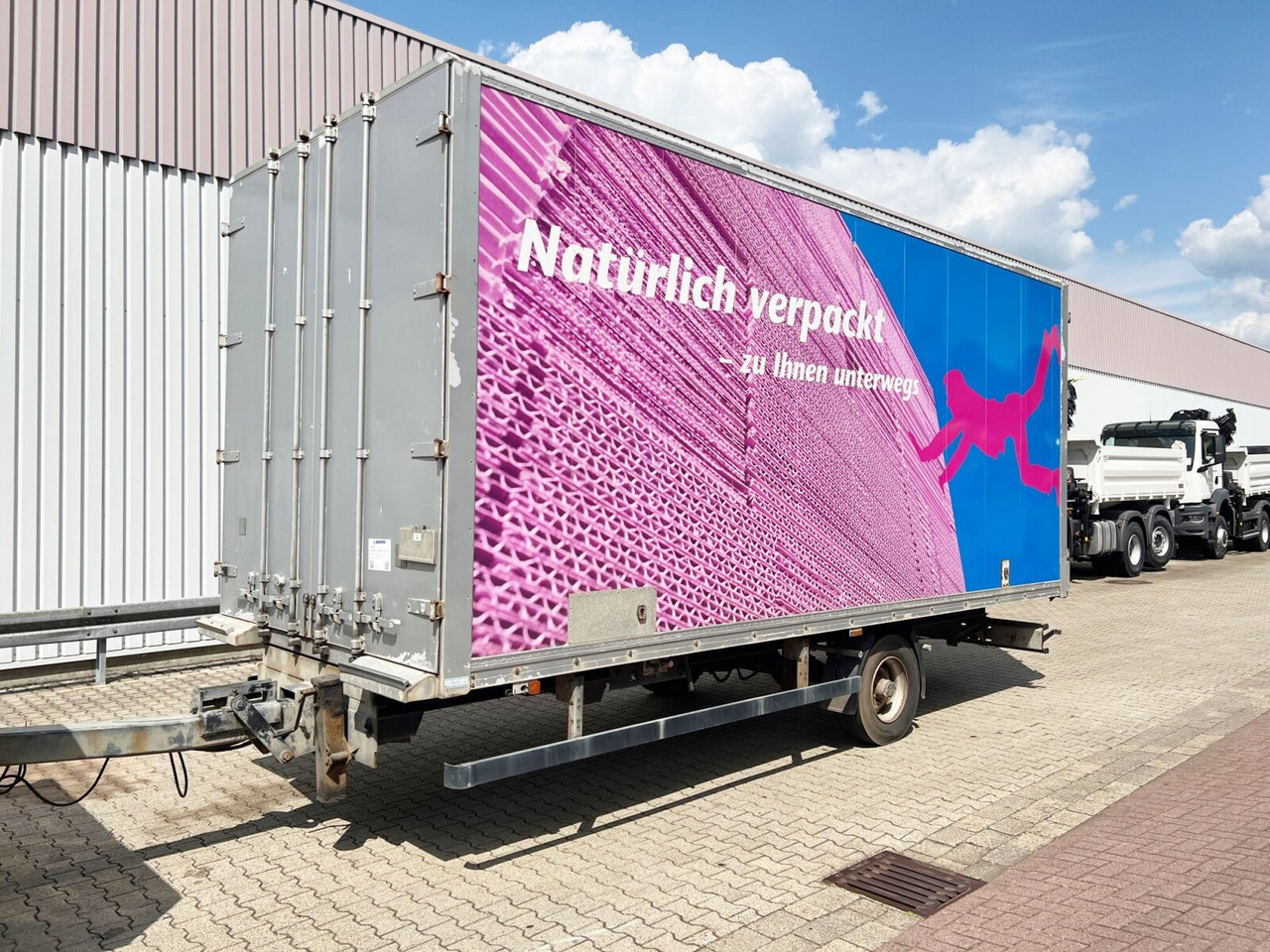 Ackermann Z-LA-F 6.5/5.2 E Ackermann, Z-LA-F 6.5/5.2 E, durchladbar, 42 cbm - Затворена каросерия ремарке: снимка 1 Ackermann Z-LA-F 6.5/5.2 E Ackermann, Z-LA-F 6.5/5.2 E, durchladbar, 42 cbm - Затворена каросерия ремарке: снимка 1