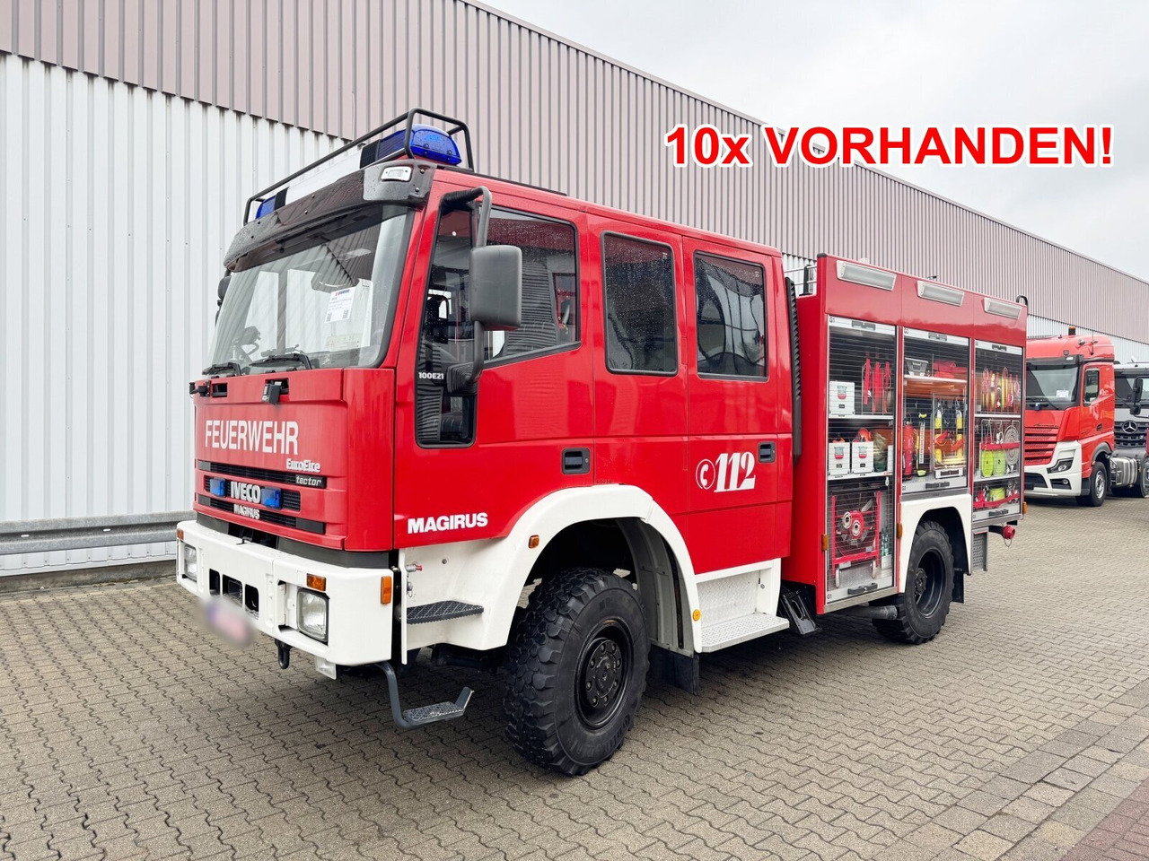 Andere FF 100 EW 4x4 Doka EuroFire FF 100 E 21 WR tector 4x4 Doka, LF 8/6 - Пожарна кола: снимка 1 Andere FF 100 EW 4x4 Doka EuroFire FF 100 E 21 WR tector 4x4 Doka, LF 8/6 - Пожарна кола: снимка 1