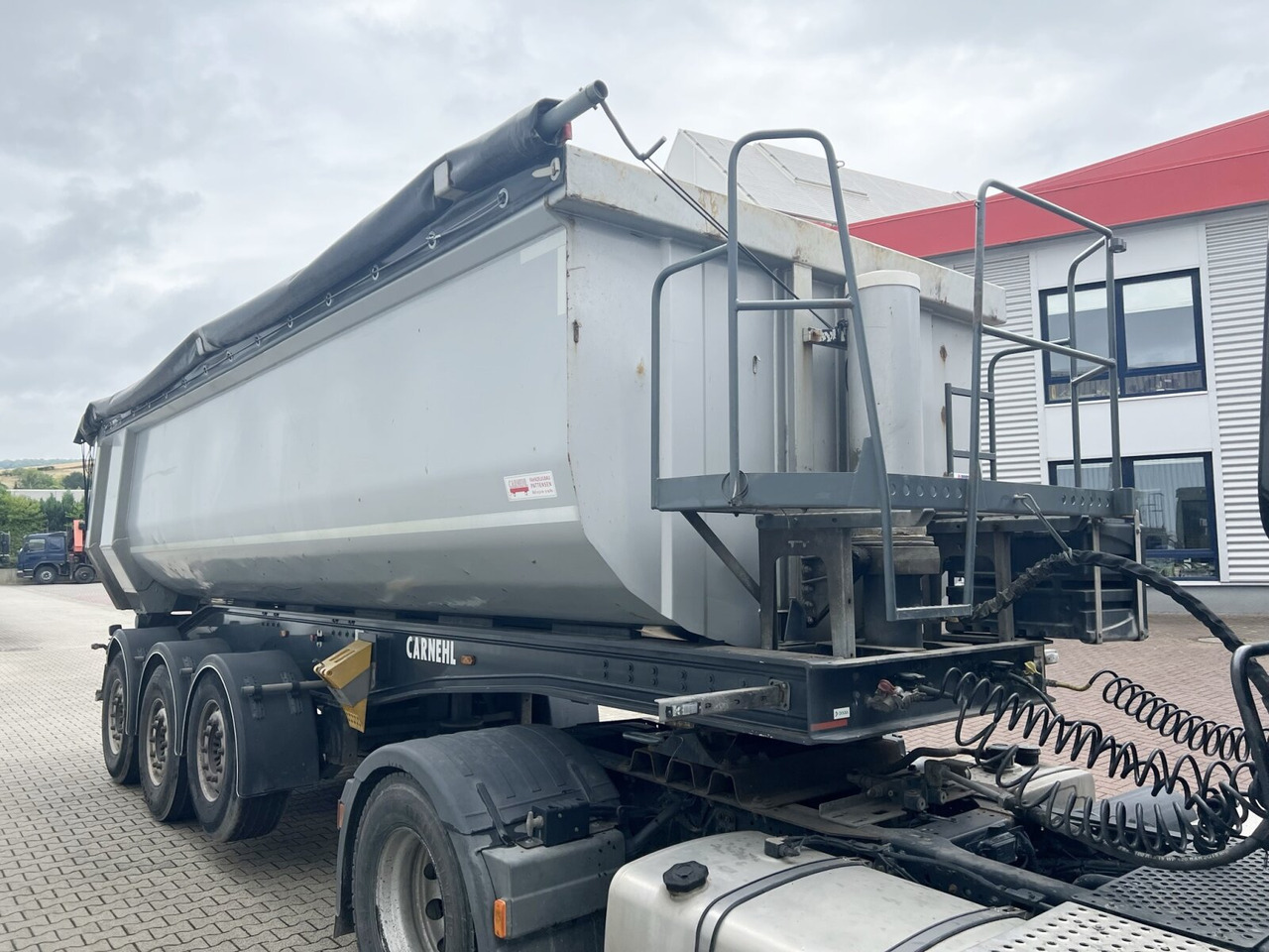 Carnehl CHKS/HH CHKS/HH, Stahlmulde ca. 26m³, 8x VORHANDEN, Liftachse - Самосвал полуремарке: снимка 5 Carnehl CHKS/HH CHKS/HH, Stahlmulde ca. 26m³, 8x VORHANDEN, Liftachse - Самосвал полуремарке: снимка 5