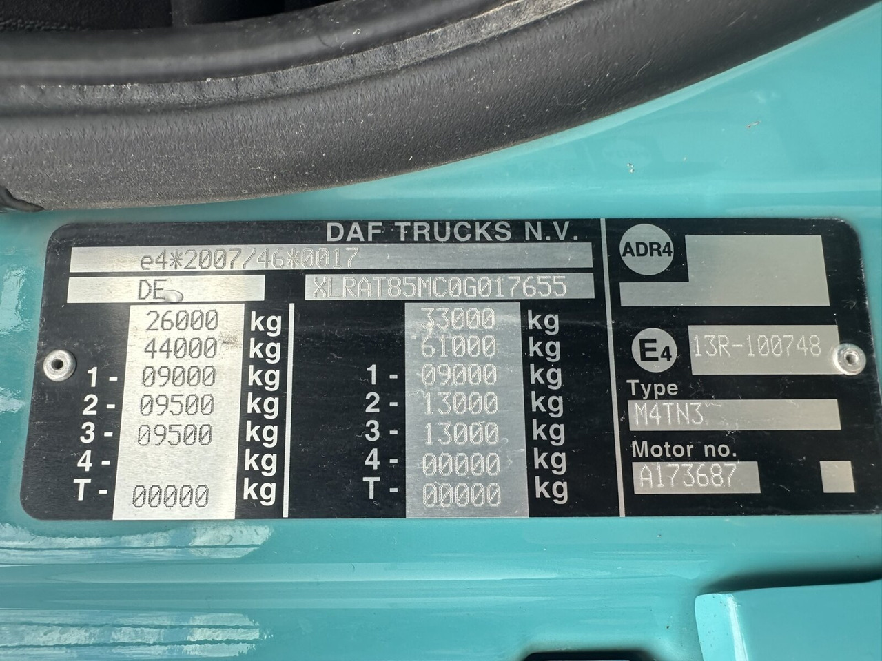 DAF CF 85.460 6x4 CF 85.460 6x4, Bordmatik links - Самосвал камион: снимка 4 DAF CF 85.460 6x4 CF 85.460 6x4, Bordmatik links - Самосвал камион: снимка 4