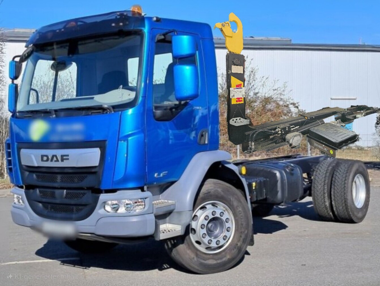 DAF LF 290 FA 4x2 LF 290 FA 4x2, Nebenantrieb, Navi, Abrollanlage HYVA T12-45 - Мултилифт с кука камион: снимка 1 DAF LF 290 FA 4x2 LF 290 FA 4x2, Nebenantrieb, Navi, Abrollanlage HYVA T12-45 - Мултилифт с кука камион: снимка 1