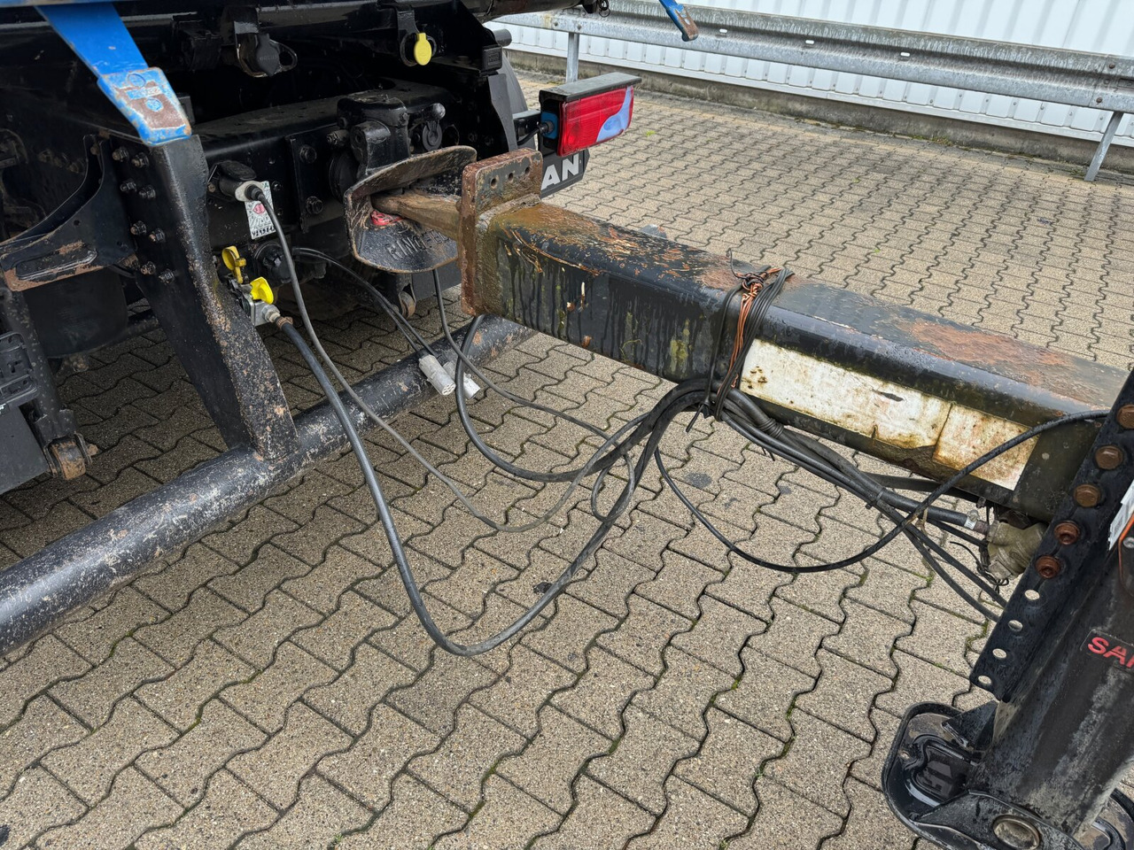 Мултилифт/ Лифтдъмпер ремарке EACA 135.20 T FUCHS EACA 135.20 T, Absetzanhänger für 1 Mulde: снимка 12