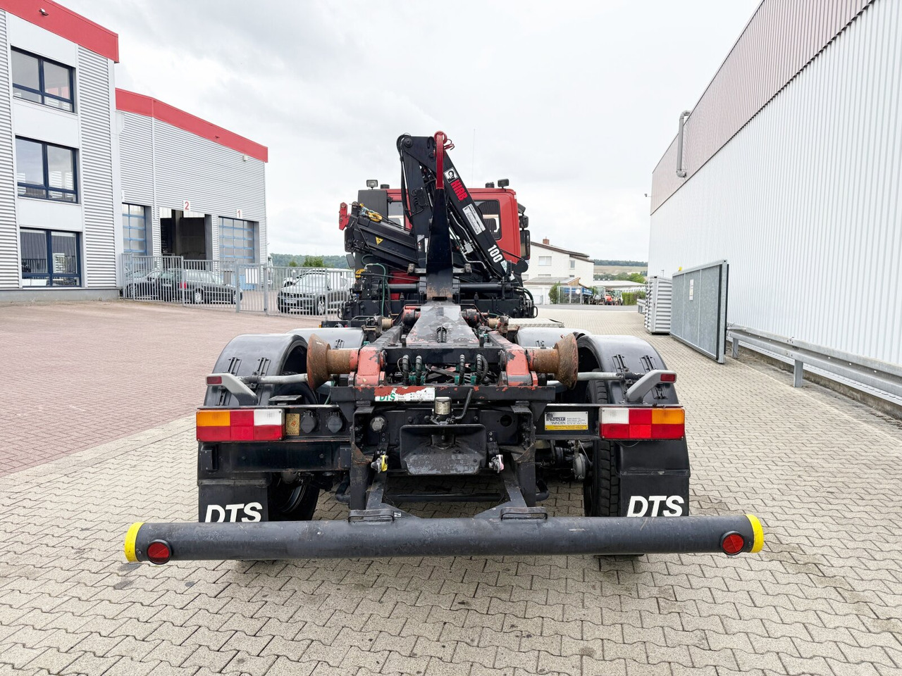 Мултилифт с кука камион, Камион с кран EuroTech 240E38 6x2-4 EuroTech 240E38 6x2-4, Lift-/Lenkachse, Seilwinde, Kran Hiab 100: снимка 10