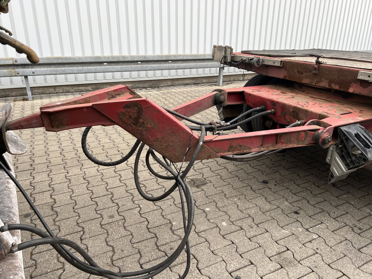 Goldhofer TU 3-24/80 TU 3-24/80, hydr. Rampen, Verbr. auf 3m - Нискорамна площадка ремарке: снимка 4 Goldhofer TU 3-24/80 TU 3-24/80, hydr. Rampen, Verbr. auf 3m - Нискорамна площадка ремарке: снимка 4