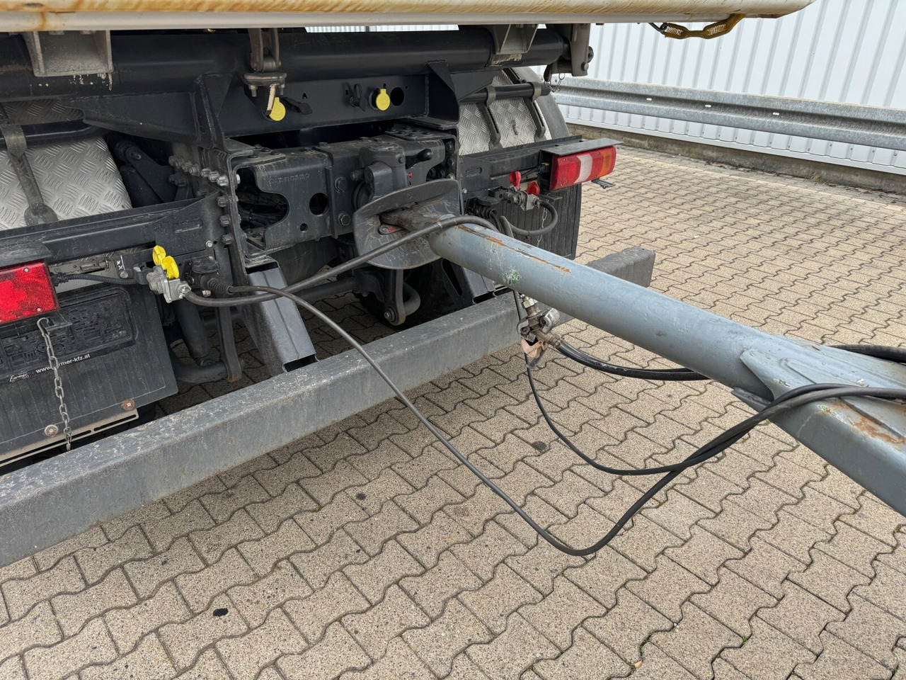 Контейнеровоз/ Сменна каросерия ремарке HKM A 18 ZB 3,4 A 18 ZB 3,4 Absetzanhänger: снимка 10