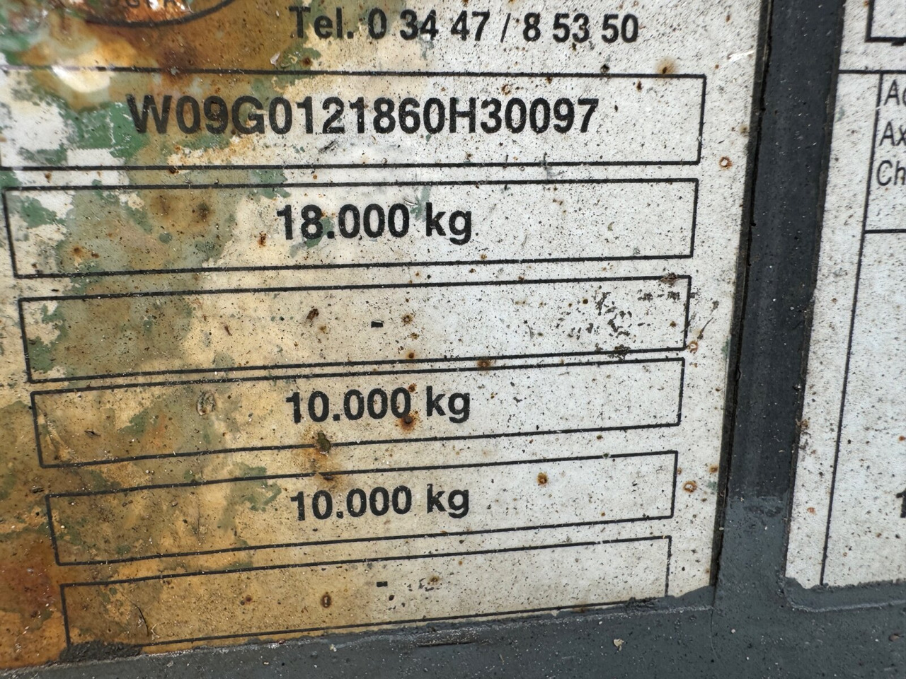HKM A 18 ZB 3,4 A 18 ZB 3,4 Absetzanhänger - Контейнеровоз/ Сменна каросерия ремарке: снимка 2 HKM A 18 ZB 3,4 A 18 ZB 3,4 Absetzanhänger - Контейнеровоз/ Сменна каросерия ремарке: снимка 2
