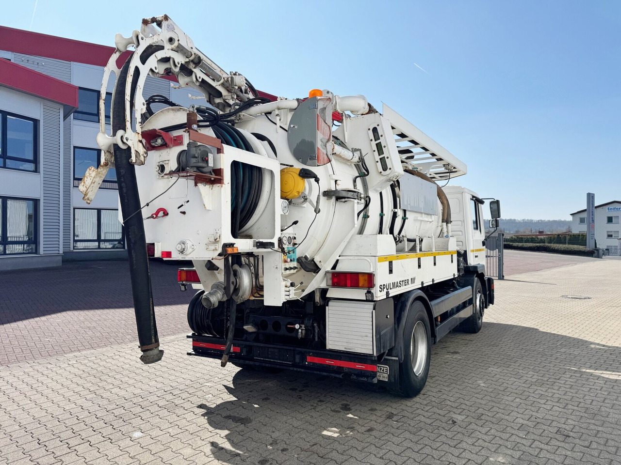 Камион MAN TGM 18.284 4x2 BL TGM 18.284 4x2 BL, Assmann Saug- und Spülwagen 9m³: снимка 11