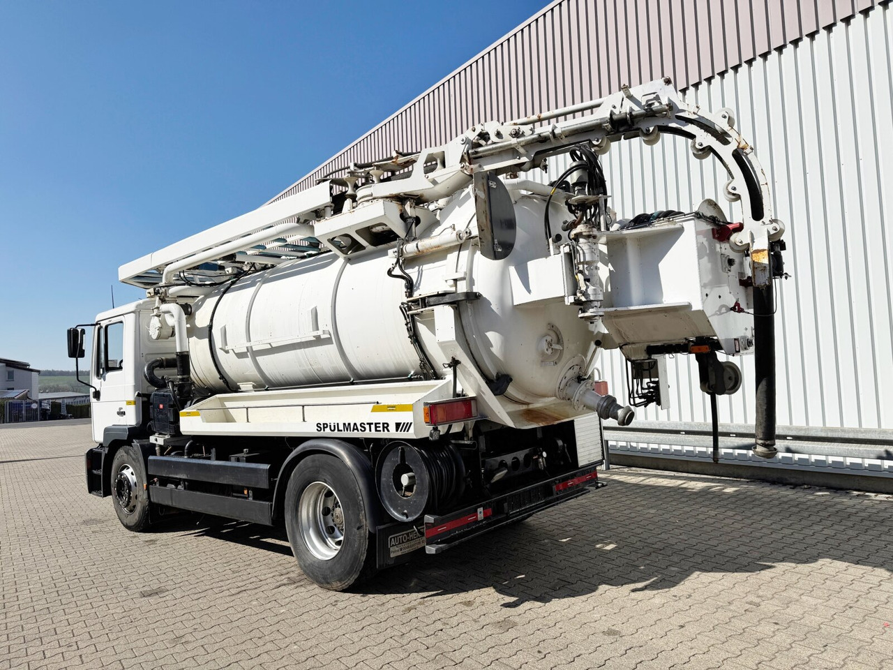 Камион MAN TGM 18.284 4x2 BL TGM 18.284 4x2 BL, Assmann Saug- und Spülwagen 9m³: снимка 14