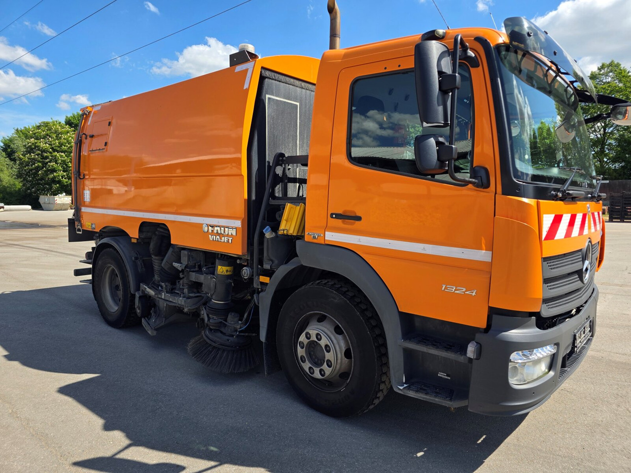 Mercedes-Benz Atego 1524 LKO 4x2 Atego 1524 LKO 4x2, Kehrmaschine FAUN Viajet 6RH - Камион: снимка 1 Mercedes-Benz Atego 1524 LKO 4x2 Atego 1524 LKO 4x2, Kehrmaschine FAUN Viajet 6RH - Камион: снимка 1