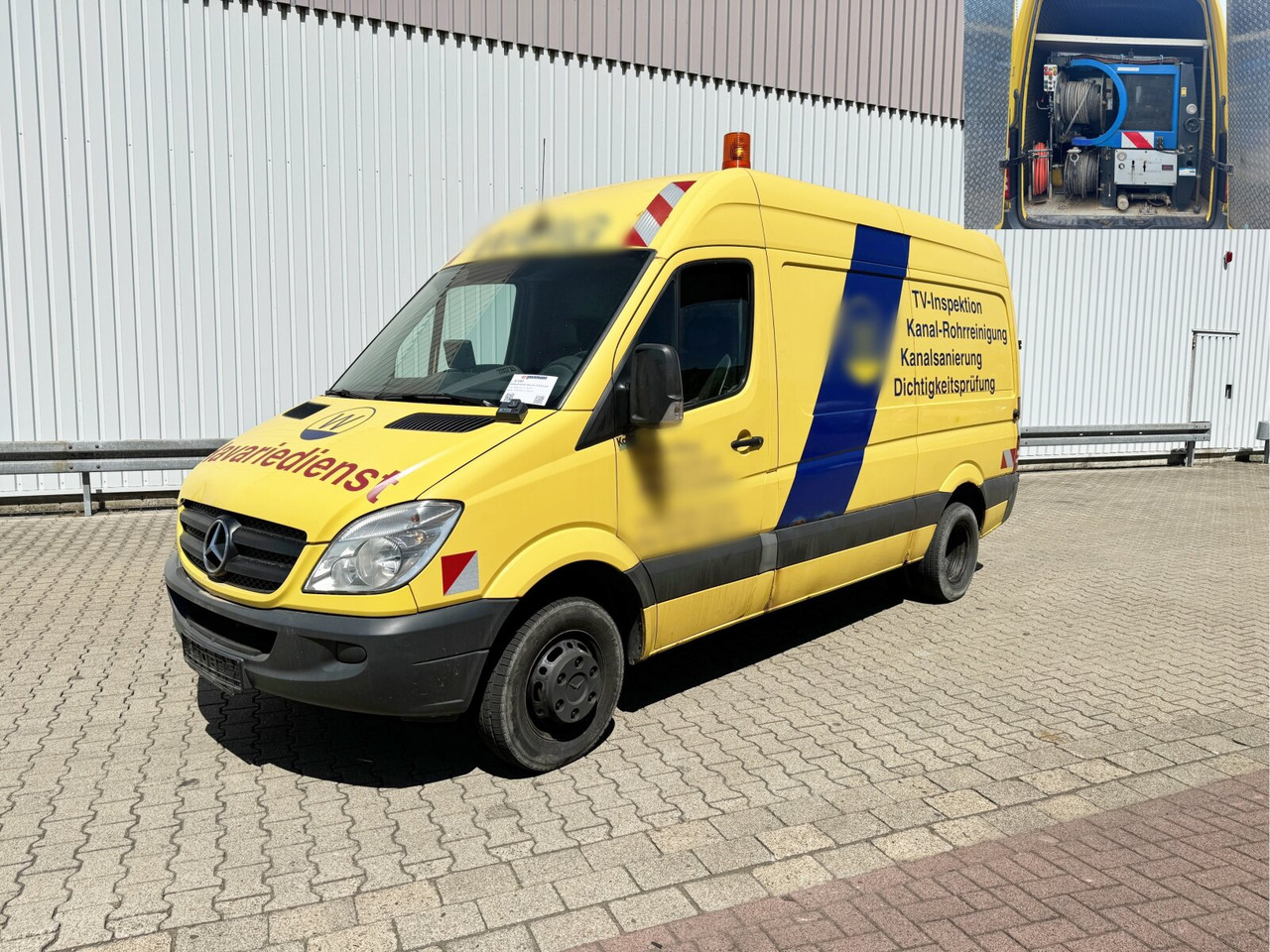 Mercedes-Benz Sprinter 516 KA 4x2 Sprinter 516 KA 4x2, KaRo Hochdruckspüler 150Bar/85l - Камион: снимка 1 Mercedes-Benz Sprinter 516 KA 4x2 Sprinter 516 KA 4x2, KaRo Hochdruckspüler 150Bar/85l - Камион: снимка 1