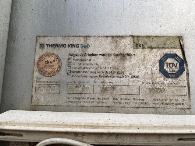 Рефрижератор ремарке Kögel AWE 18 AWE 18, Kühlanhänger, Thermo-King: снимка 6