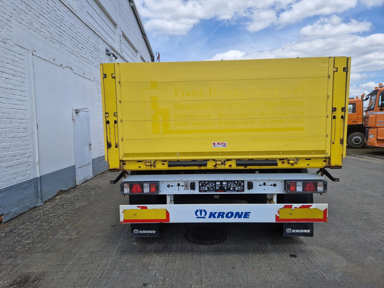 Krone AZP 18 AZP 18 Baustoffanhänger, 5x VORHANDEN! - Бордово ремарке/ Платформа: снимка 5 Krone AZP 18 AZP 18 Baustoffanhänger, 5x VORHANDEN! - Бордово ремарке/ Платформа: снимка 5