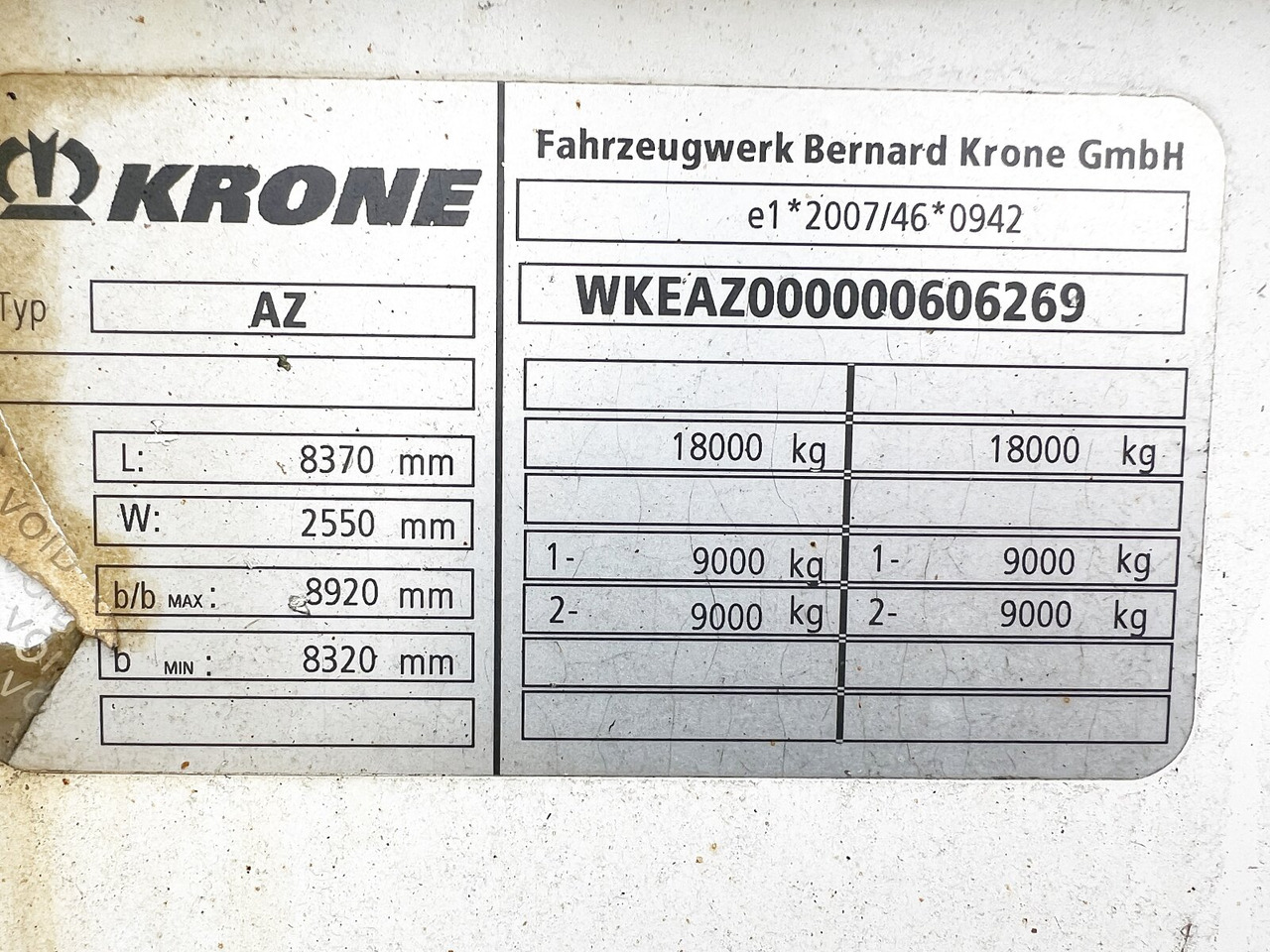 Krone AZP 18 AZP 18 Baustoffanhänger - Бордово ремарке/ Платформа: снимка 3 Krone AZP 18 AZP 18 Baustoffanhänger - Бордово ремарке/ Платформа: снимка 3
