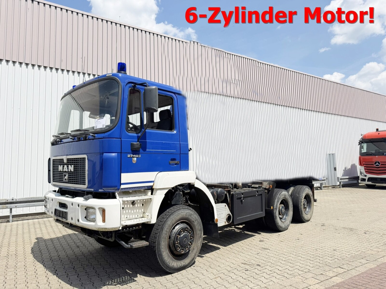 MAN 27.403 6x6 BB 27.403 6x6 BB, EX-THW - Шаси кабина: снимка 1 MAN 27.403 6x6 BB 27.403 6x6 BB, EX-THW - Шаси кабина: снимка 1