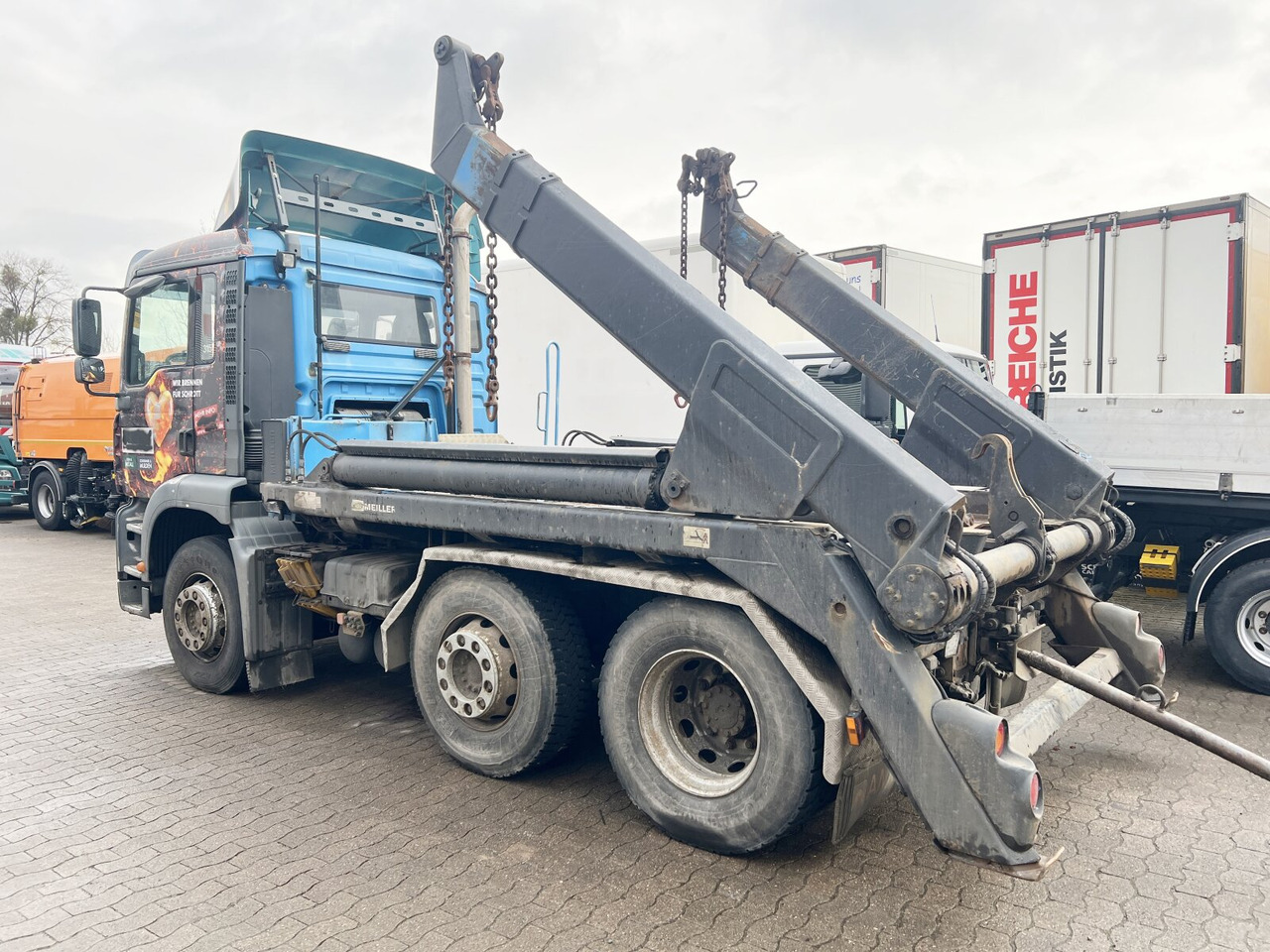 Лизинг на MAN TGA 26.410 6X2/4 BL Motorschaden! TGA 26.410 6X2/4 BL, Vorlauf Lenk-Liftachse, Meiller Tele. MAN TGA 26.410 6X2/4 BL Motorschaden! TGA 26.410 6X2/4 BL, Vorlauf Lenk-Liftachse, Meiller Tele.: снимка 9
