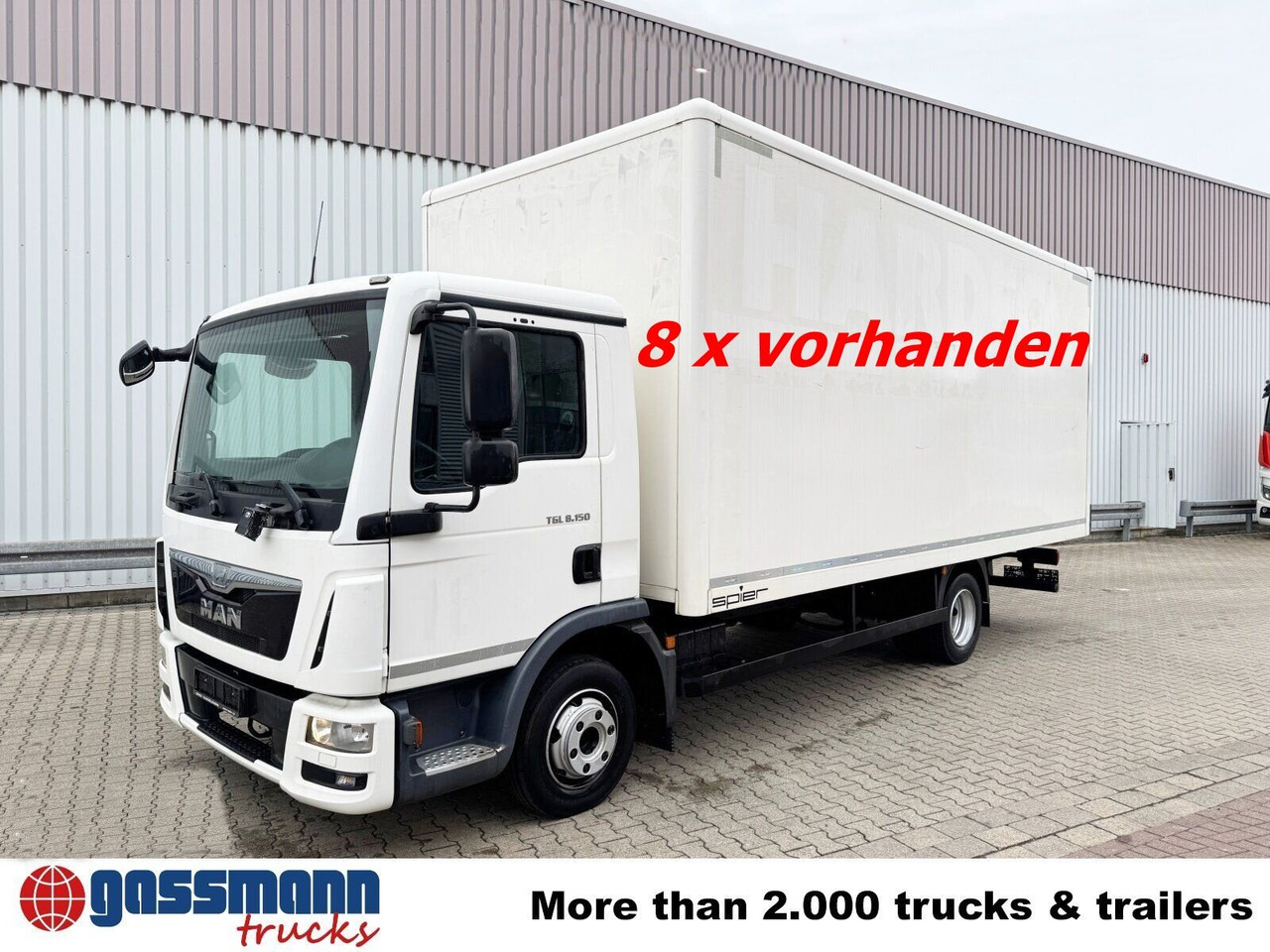 MAN TGL 8.150/180 4x2 BL TGL 8.150/180 4x2 BL, Möbelkoffer mit Rolltor - Камион фургон: снимка 1 MAN TGL 8.150/180 4x2 BL TGL 8.150/180 4x2 BL, Möbelkoffer mit Rolltor - Камион фургон: снимка 1