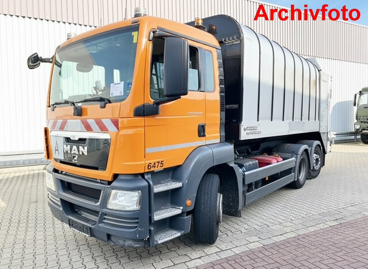 MAN TGS 26.320 6x2-4 BL TGS 26.320 6x2-4 BL, Intarder, Lenkachse, FAUN Rotopress 519L - Боклукчийска кола: снимка 1 MAN TGS 26.320 6x2-4 BL TGS 26.320 6x2-4 BL, Intarder, Lenkachse, FAUN Rotopress 519L - Боклукчийска кола: снимка 1
