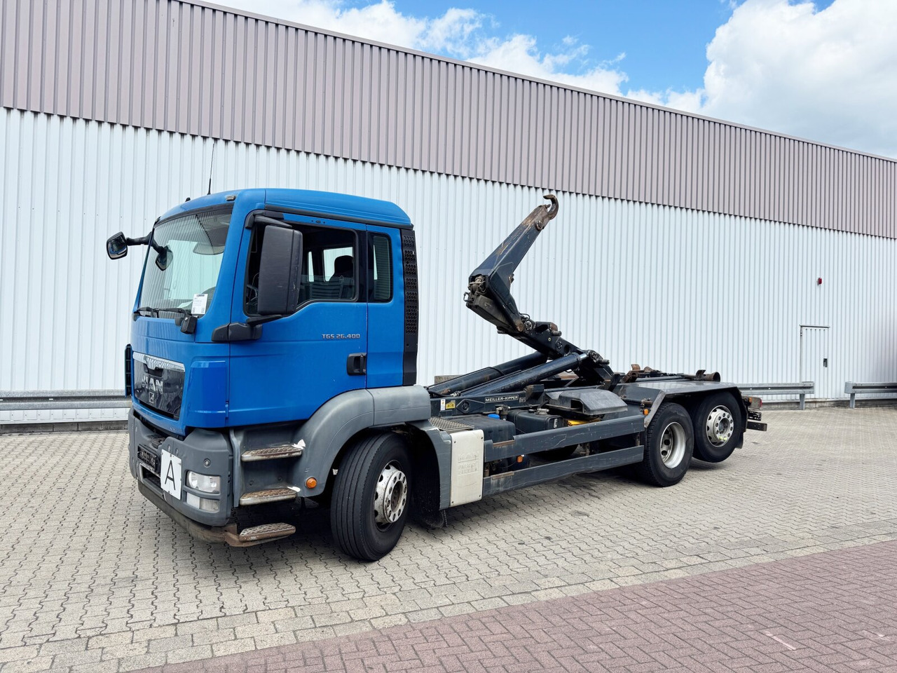 MAN TGS 26.400 6x2-4 BL TGS 26.400 6x2-4 BL, Lenk-/Liftachse, Schub-Knick - Мултилифт с кука камион: снимка 1 MAN TGS 26.400 6x2-4 BL TGS 26.400 6x2-4 BL, Lenk-/Liftachse, Schub-Knick - Мултилифт с кука камион: снимка 1