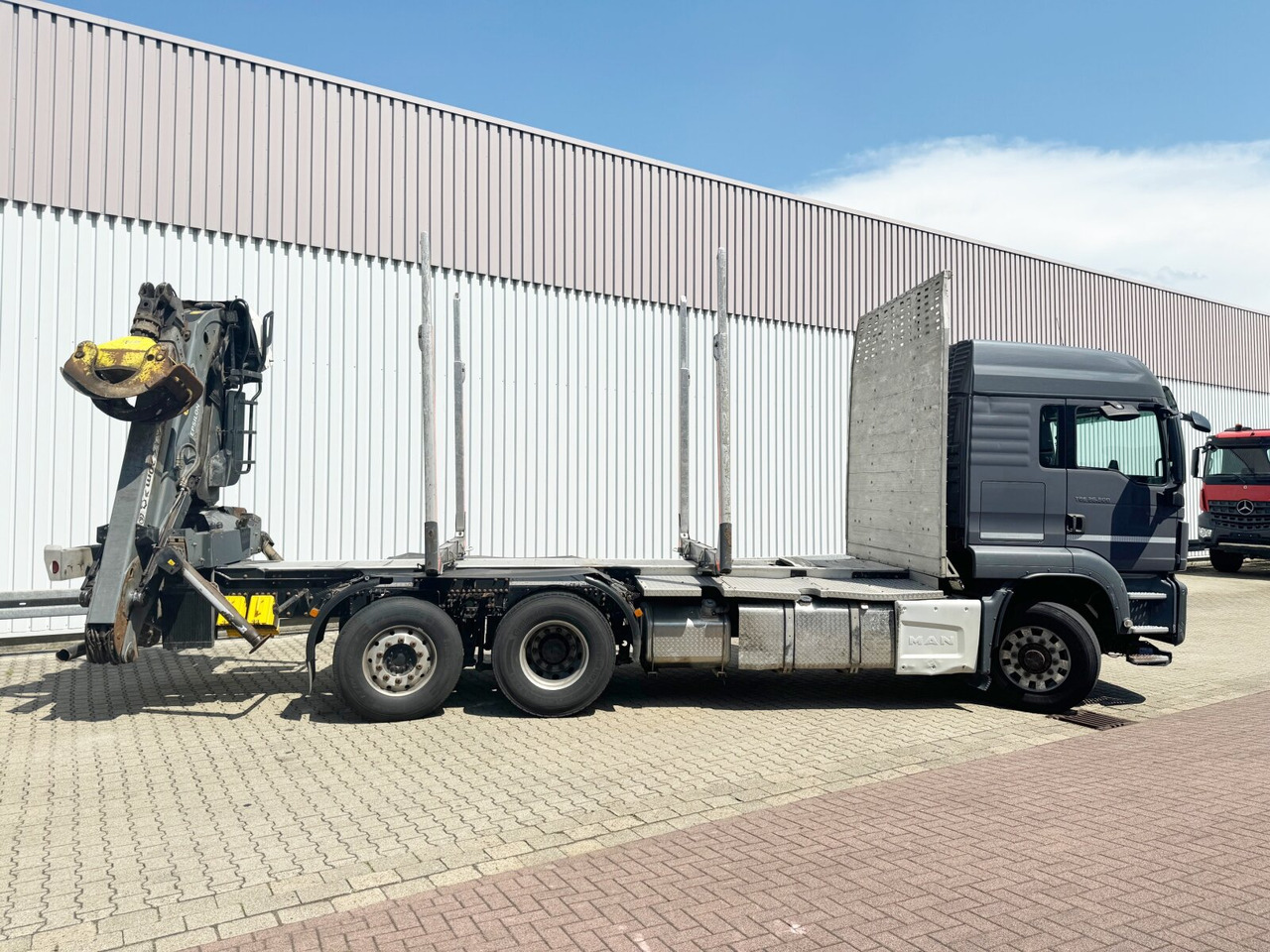 Камион за дърва, Камион с кран MAN TGS 26.500 6X4H-4 BL TGS 26.500 6X4H-4 BL, PriTarder, HydroDrive, Lenk-/Lift, Heckkran Epsilon M130Z83: снимка 12 Камион за дърва, Камион с кран MAN TGS 26.500 6X4H-4 BL TGS 26.500 6X4H-4 BL, PriTarder, HydroDrive, Lenk-/Lift, Heckkran Epsilon M130Z83: снимка 12