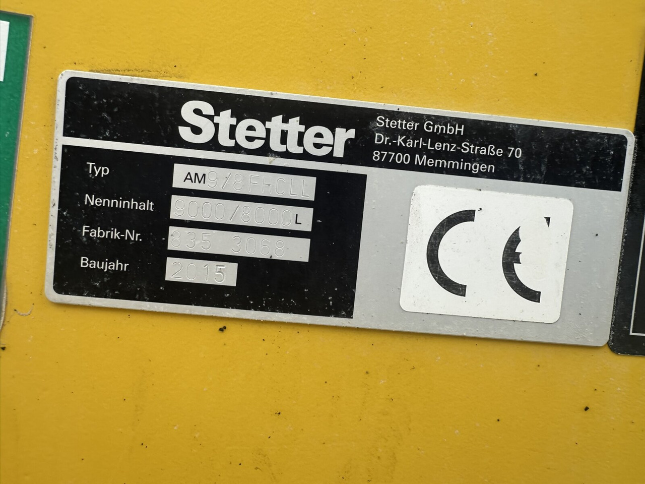 MAN TGS 32.400 8X4 BB TGS 32.400 8x4 BB, Stetter ca. 9m³ - Бетоновоз: снимка 5 MAN TGS 32.400 8X4 BB TGS 32.400 8x4 BB, Stetter ca. 9m³ - Бетоновоз: снимка 5