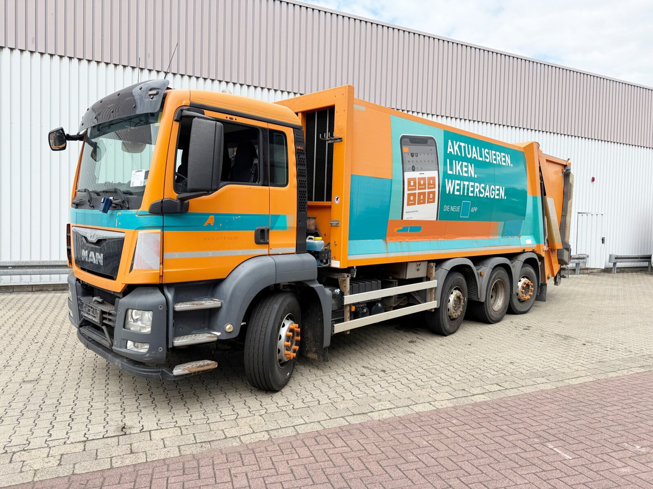 MAN TGS 35.360 8x2-6 BL TGS 35.360 8x2-6 BL, 2x Lenkachse, Zöller Medium XL, Zöller-Schüttung - Боклукчийска кола: снимка 1 MAN TGS 35.360 8x2-6 BL TGS 35.360 8x2-6 BL, 2x Lenkachse, Zöller Medium XL, Zöller-Schüttung - Боклукчийска кола: снимка 1
